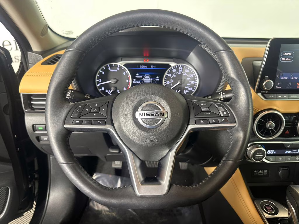 2020 Super Black Nissan Sentra SV FWD Sedan