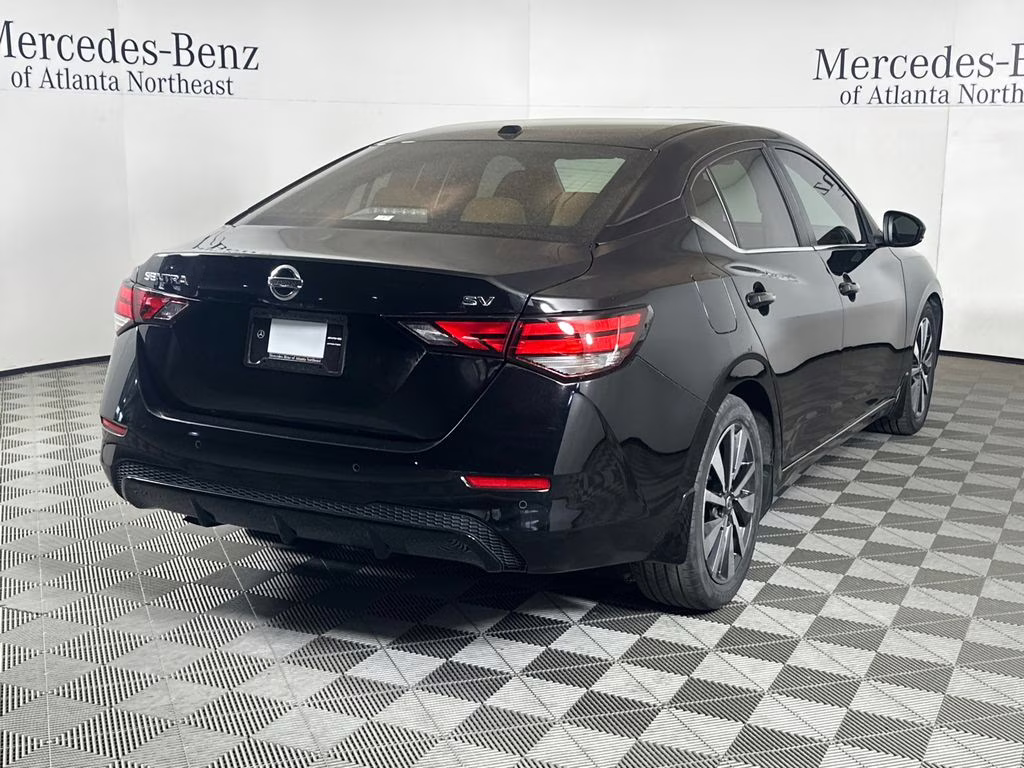 2020 Super Black Nissan Sentra SV FWD Sedan