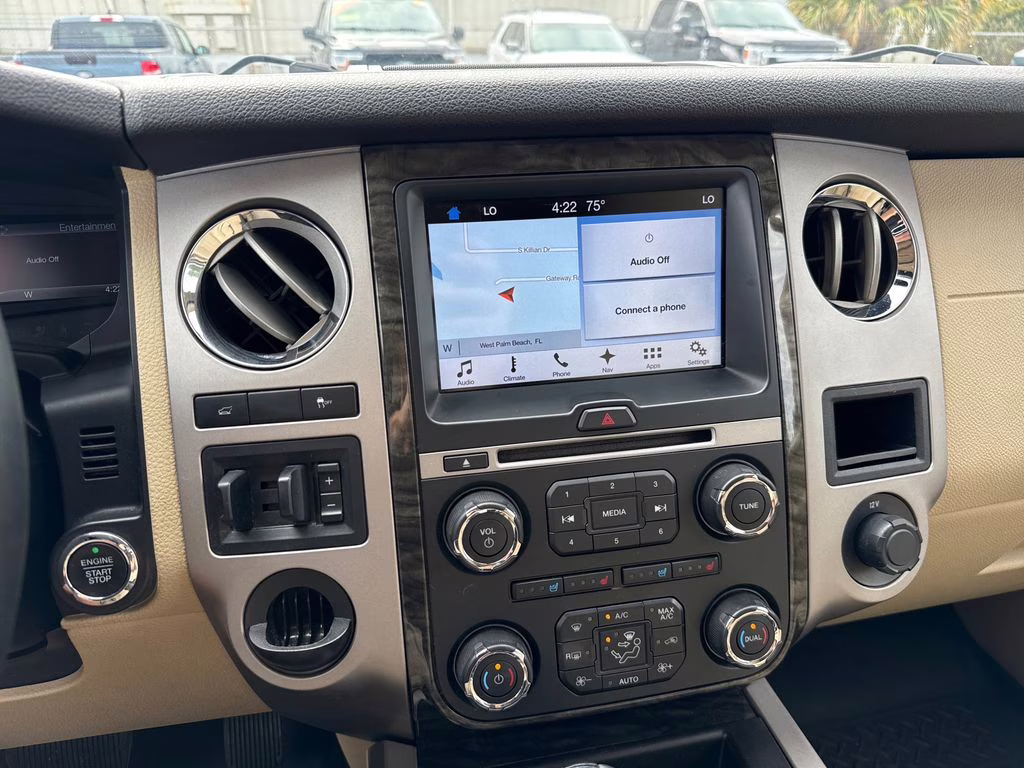 2017 White Gold Ford Expedition Limited RWD SUV