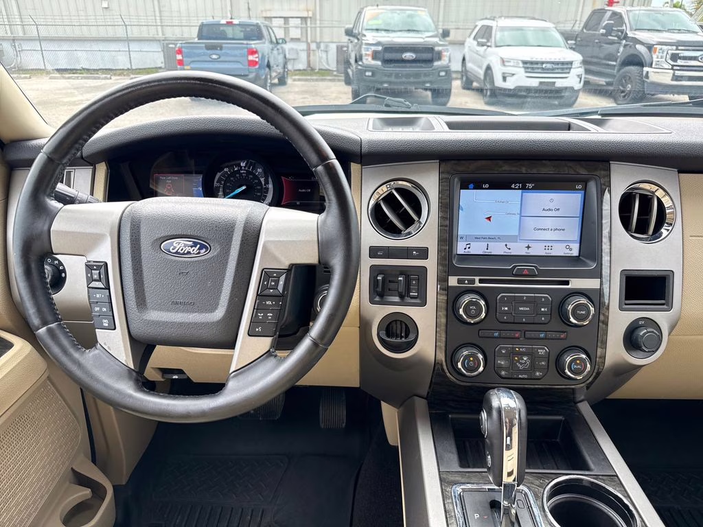 2017 White Gold Ford Expedition Limited RWD SUV