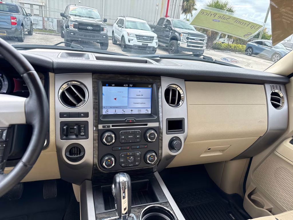 2017 White Gold Ford Expedition Limited RWD SUV