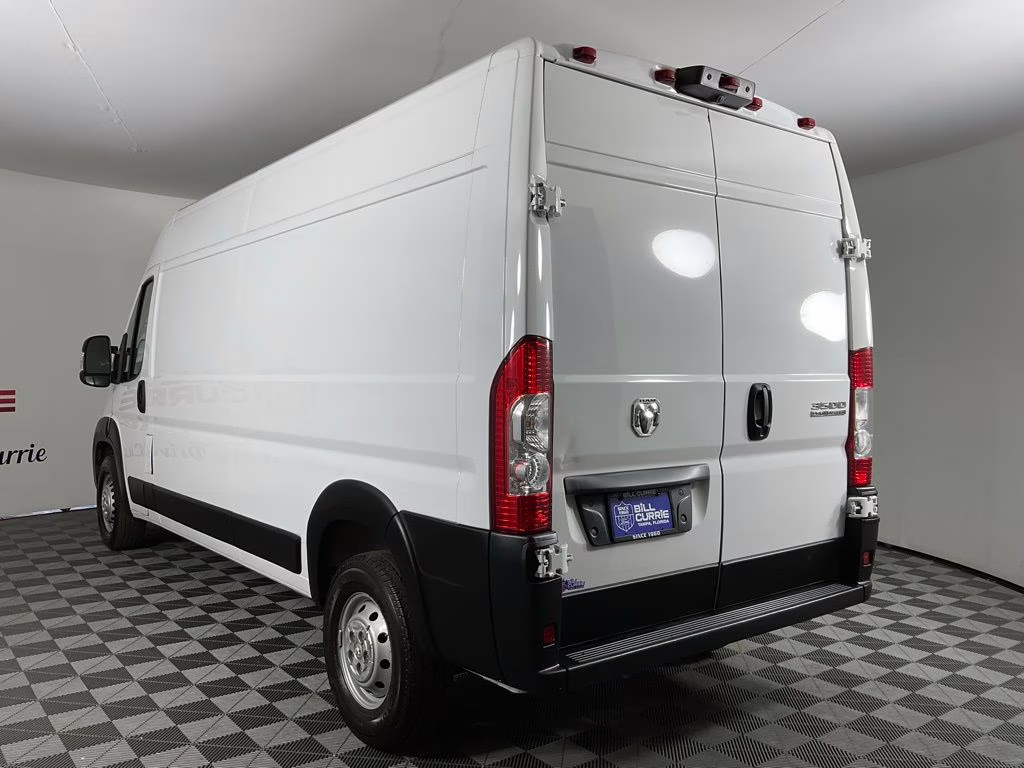 2023 Bright White Clearcoat Ram ProMaster 3500 High Roof FWD Van