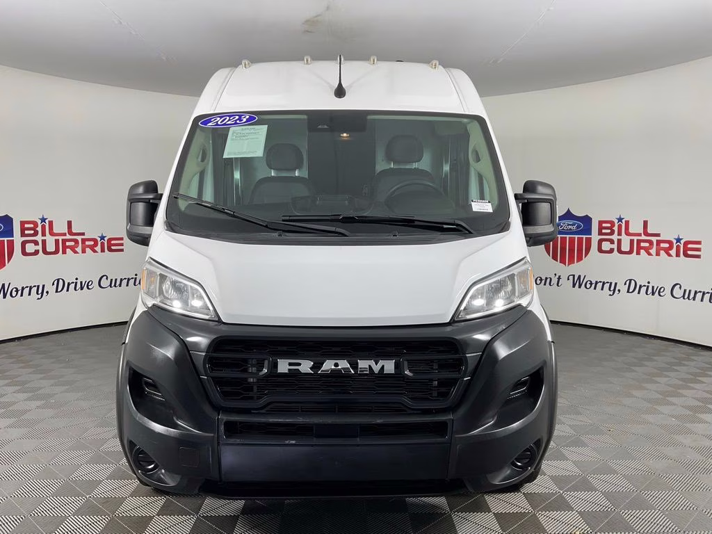 2023 Bright White Clearcoat Ram ProMaster 3500 High Roof FWD Van
