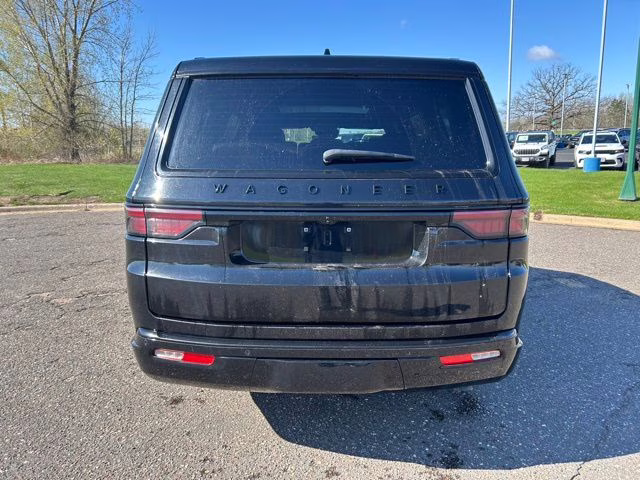 2024 Diamond Black Crystal Pearlcoat Jeep Wagoneer Series II 4X4 SUV