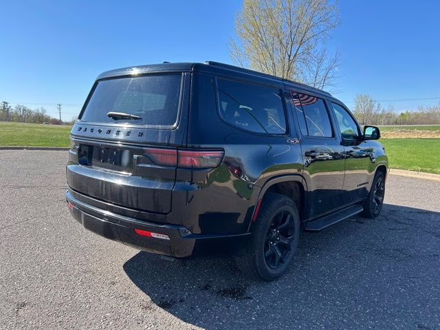 2024 Diamond Black Crystal Pearlcoat Jeep Wagoneer Series II 4X4 SUV