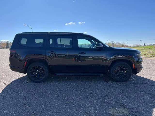 2024 Diamond Black Crystal Pearlcoat Jeep Wagoneer Series II 4X4 SUV