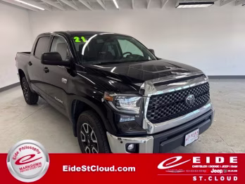 2021 Midnight Black Metallic Toyota Tundra SR5 Truck