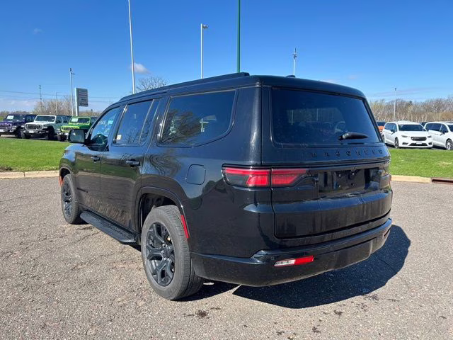 2024 Diamond Black Crystal Pearlcoat Jeep Wagoneer Series II 4X4 SUV