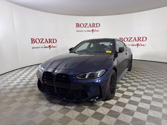 2026 Blue BMW M4 Coupe RWD Coupe