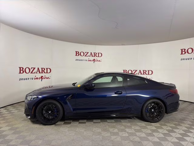 2026 Blue BMW M4 Coupe RWD Coupe