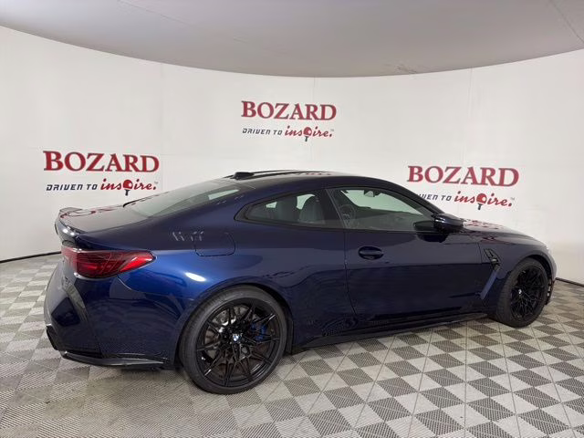 2026 Blue BMW M4 Coupe RWD Coupe