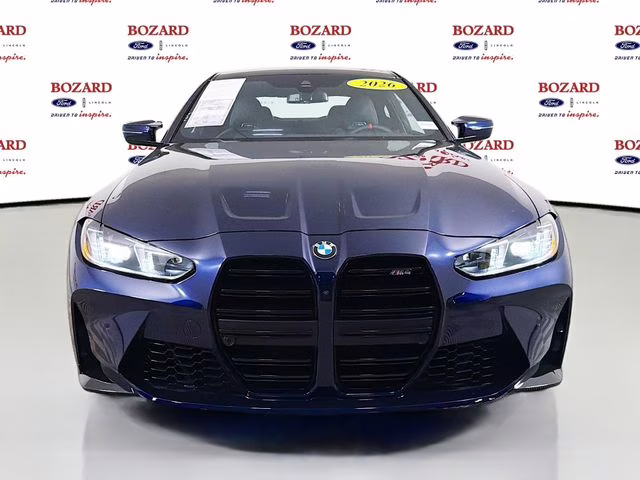 2026 Blue BMW M4 Coupe RWD Coupe