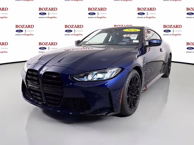 2026 Blue BMW M4 Coupe RWD Coupe