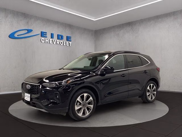 2025 Agate Black Metallic Ford Escape Platinum AWD SUV