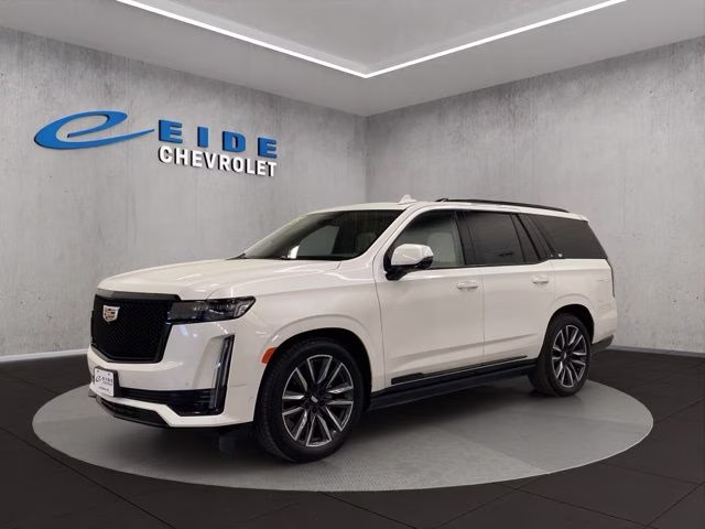 2023 Crystal White Tricoat Cadillac Escalade Sport Platinum 4X4 SUV