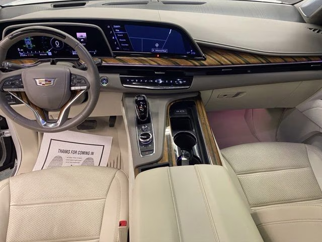 2023 Crystal White Tricoat Cadillac Escalade Sport Platinum 4X4 SUV