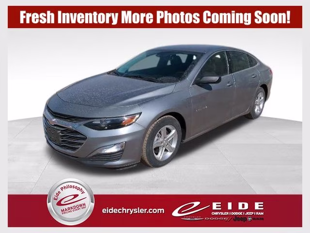 2024 Sterling Gray Metallic Chevrolet Malibu LS FWD Sedan