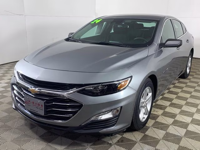 2024 Sterling Gray Metallic Chevrolet Malibu LS FWD Sedan