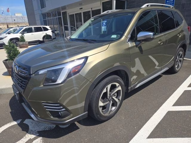 2023 Autumn Green Metallic Subaru Forester Touring AWD SUV