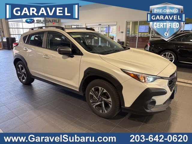 2024 Crystal White Pearl Subaru Crosstrek Premium AWD SUV