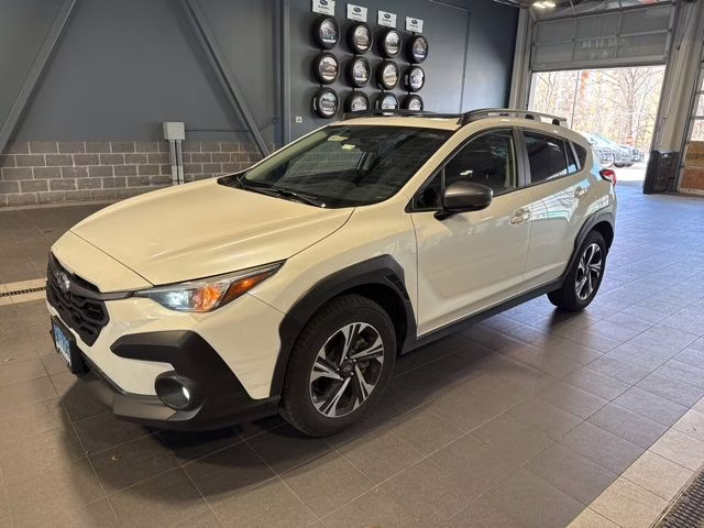 2024 Crystal White Pearl Subaru Crosstrek Premium AWD SUV