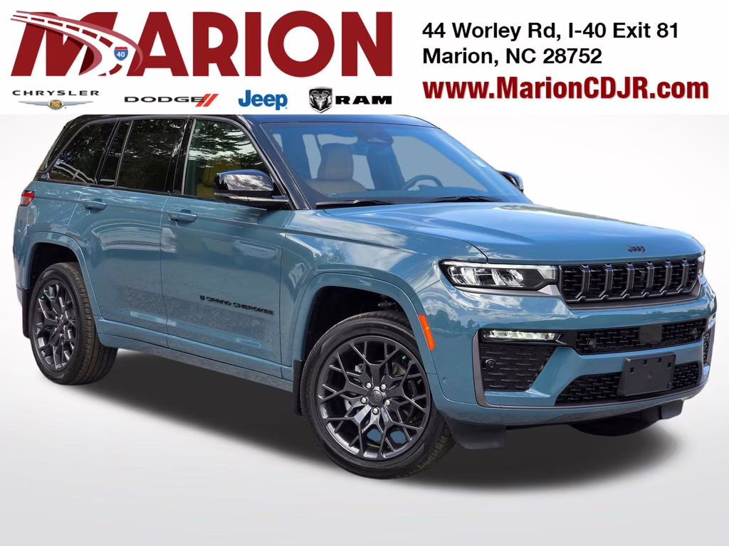 2026 Steel Blue Jeep Grand Cherokee Summit 4X4 SUV