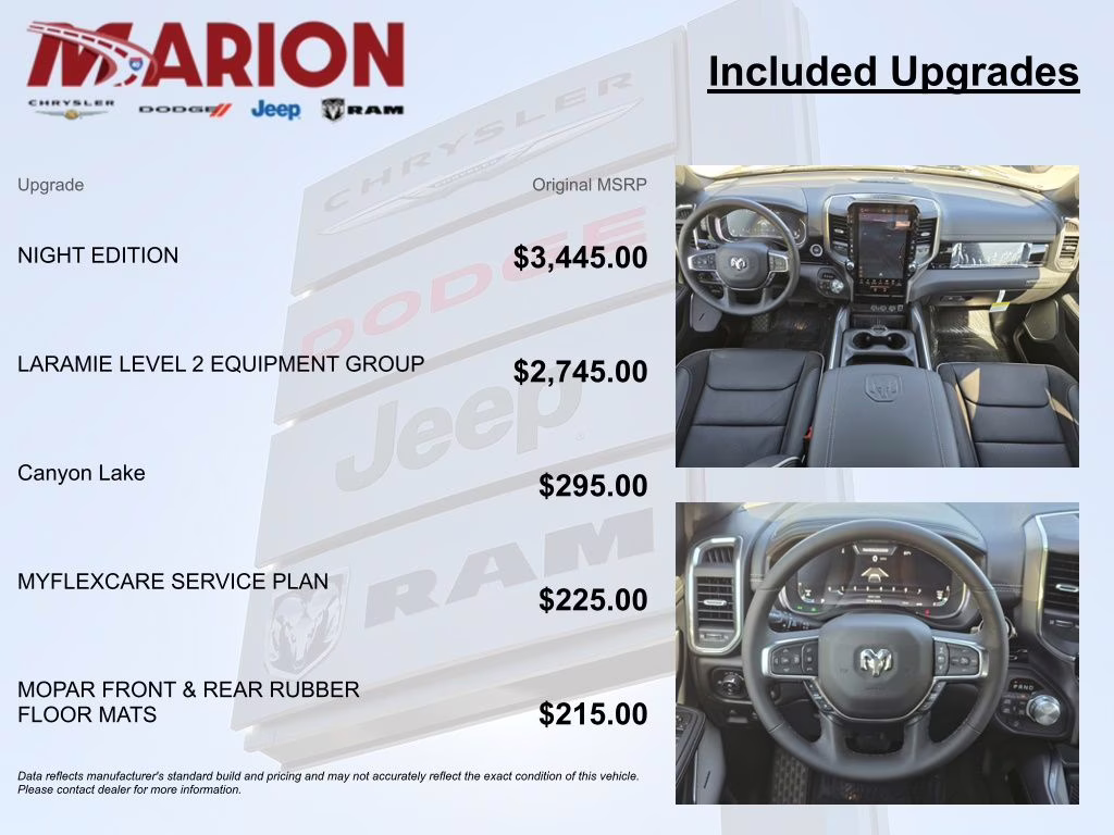 2026 Canyon Lake Ram 1500 Laramie 4X4 Truck