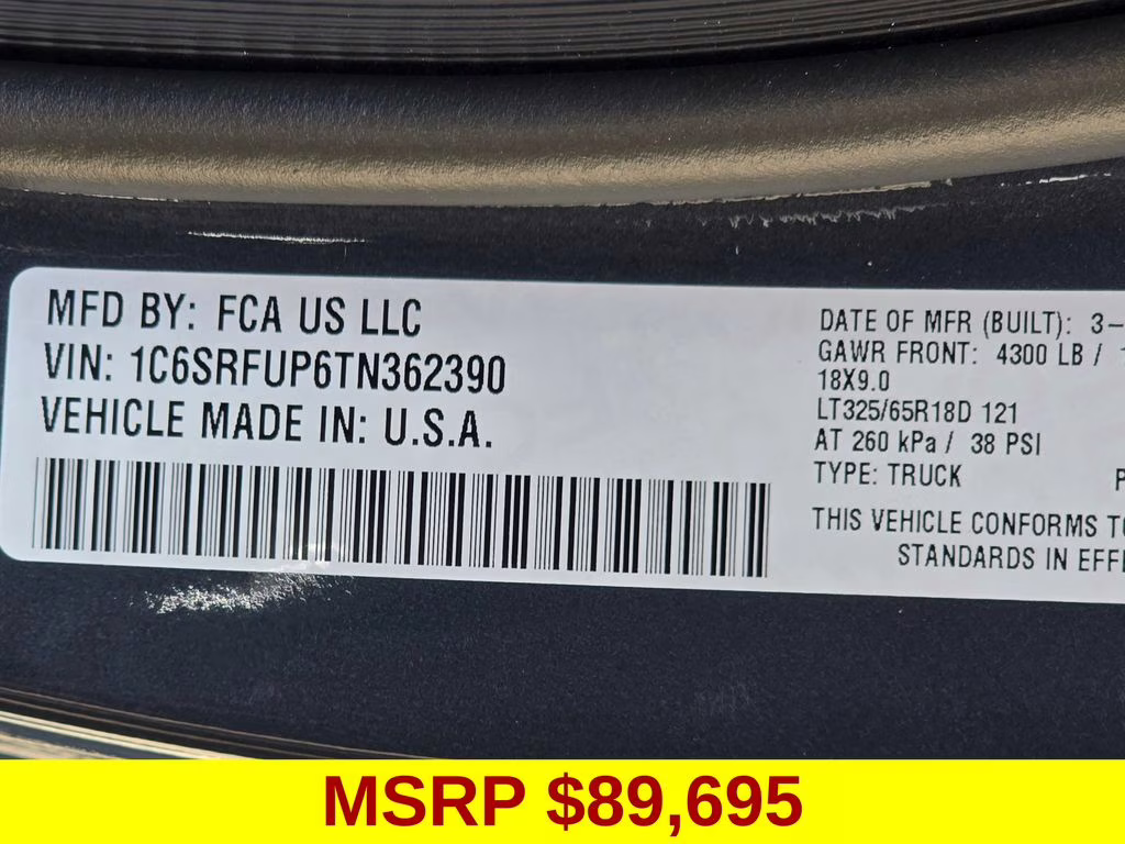 2026 Forged Blue Metallic Ram 1500 RHO 4X4 Truck