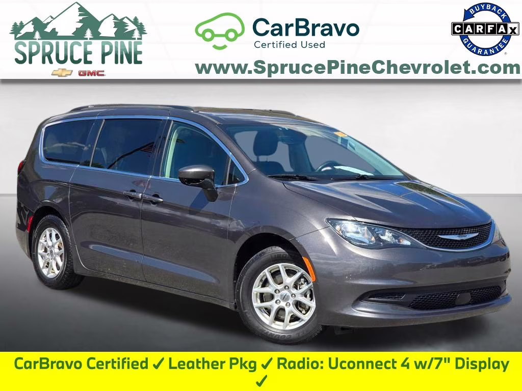 2021 Granite Crystal Metallic Clearcoat Chrysler Voyager LXI FWD Van