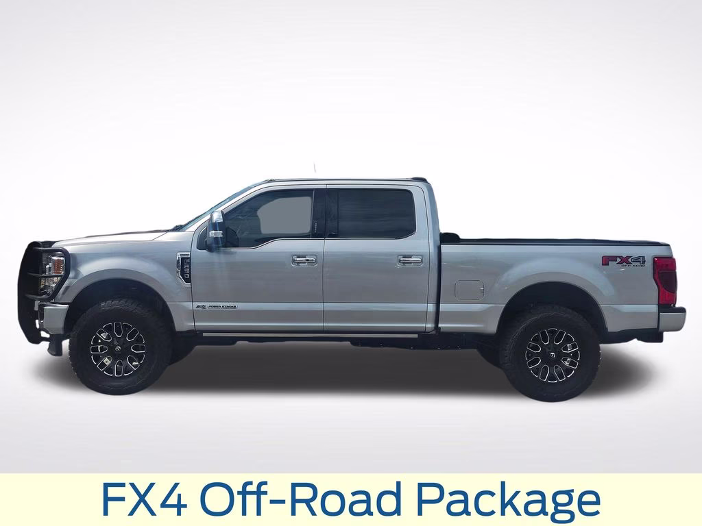2020 Iconic Silver Metallic Ford Super Duty F-250 SRW Platinum 4X4 Truck
