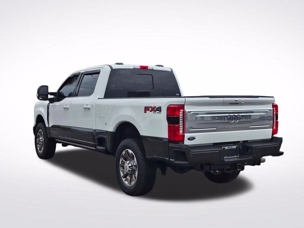 2024 Star White Metallic Tri-Coat Ford Super Duty F-350 SRW King Ranch 4X4 Truck