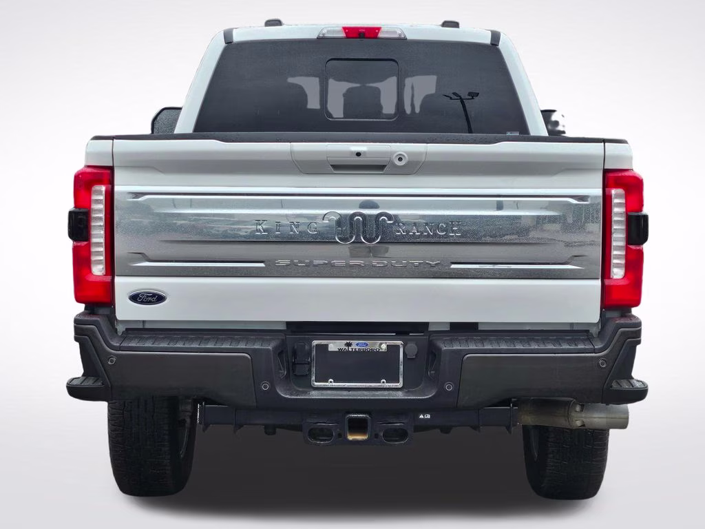 2024 Star White Metallic Tri-Coat Ford Super Duty F-350 SRW King Ranch 4X4 Truck