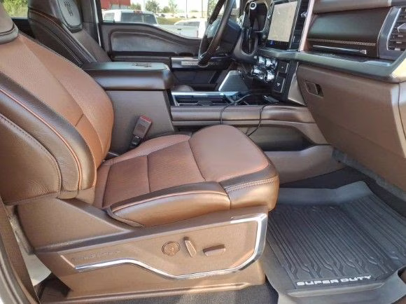 2024 Star White Metallic Tri-Coat Ford Super Duty F-350 SRW King Ranch 4X4 Truck