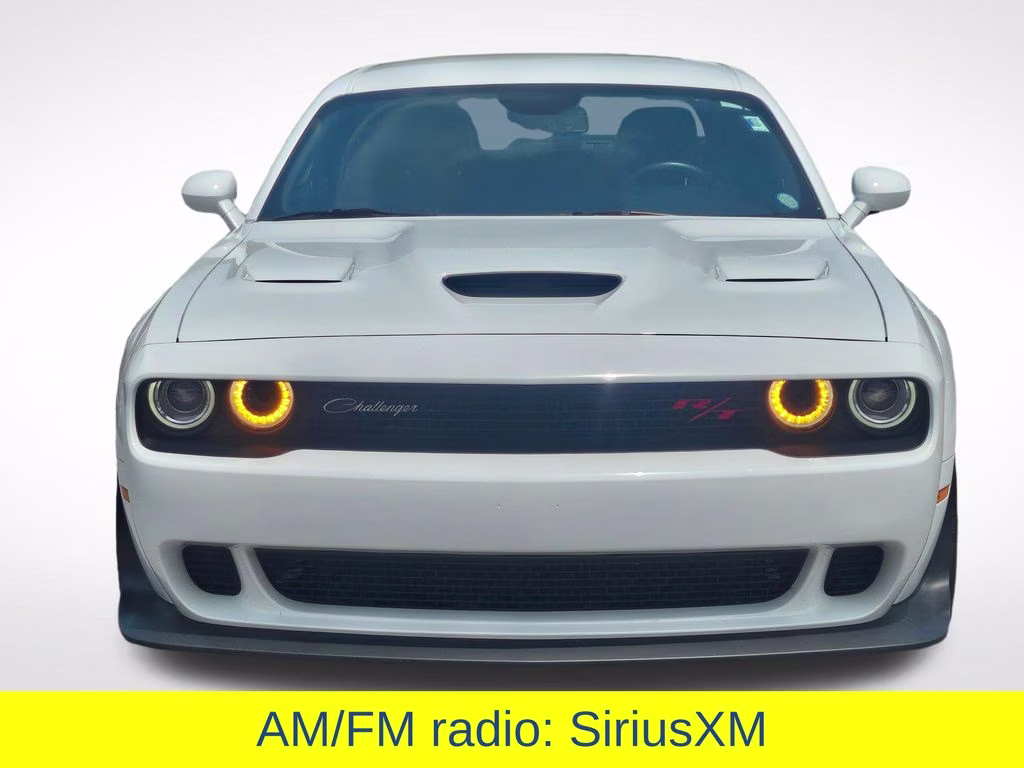 2023 White Knuckle Clearcoat Dodge Challenger R/T Scat Pack Widebody RWD Coupe