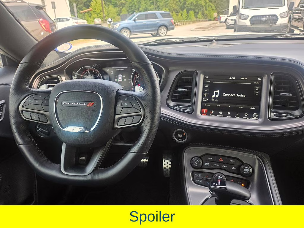 2023 White Knuckle Clearcoat Dodge Challenger R/T Scat Pack Widebody RWD Coupe