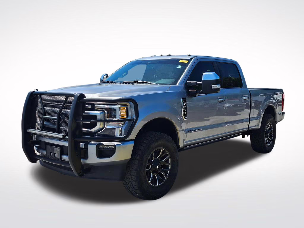 2020 Iconic Silver Metallic Ford Super Duty F-250 SRW Platinum 4X4 Truck