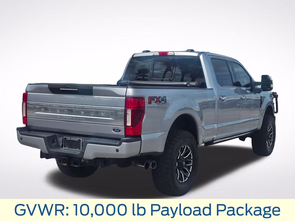 2020 Iconic Silver Metallic Ford Super Duty F-250 SRW Platinum 4X4 Truck