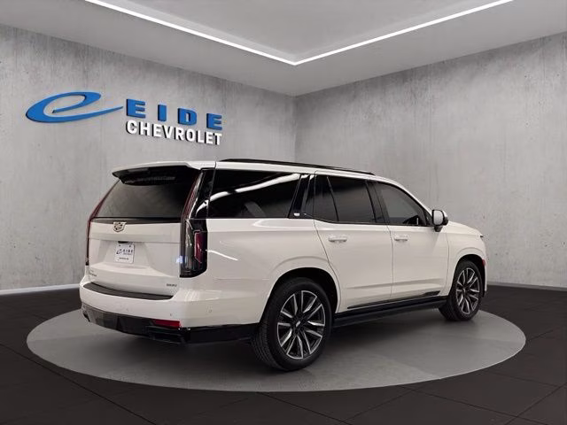 2023 Crystal White Tricoat Cadillac Escalade Sport Platinum 4X4 SUV