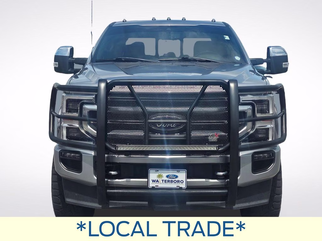 2020 Iconic Silver Metallic Ford Super Duty F-250 SRW Platinum 4X4 Truck