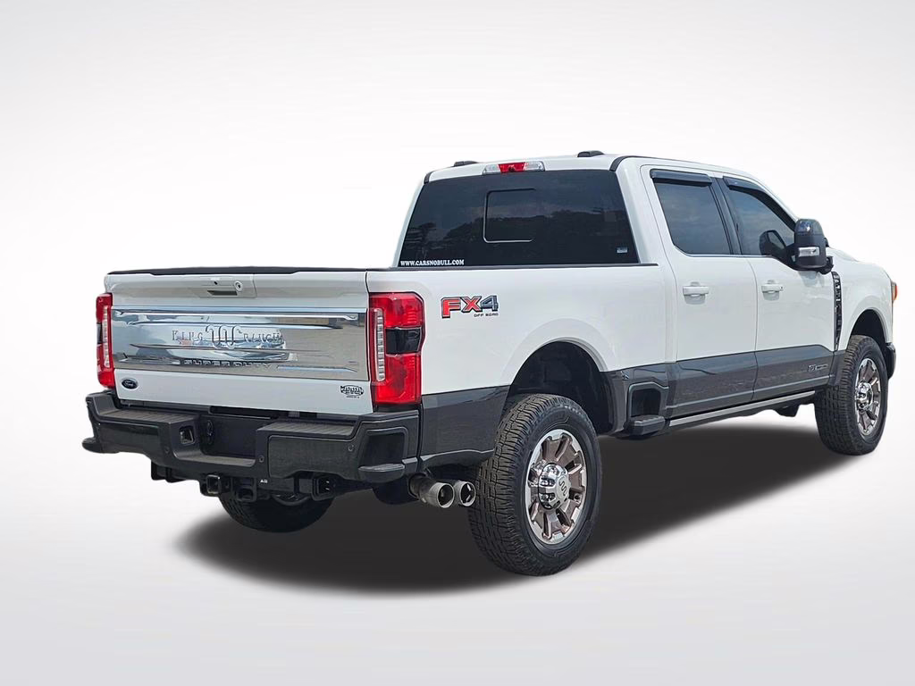 2024 Star White Metallic Tri-Coat Ford Super Duty F-350 SRW King Ranch 4X4 Truck