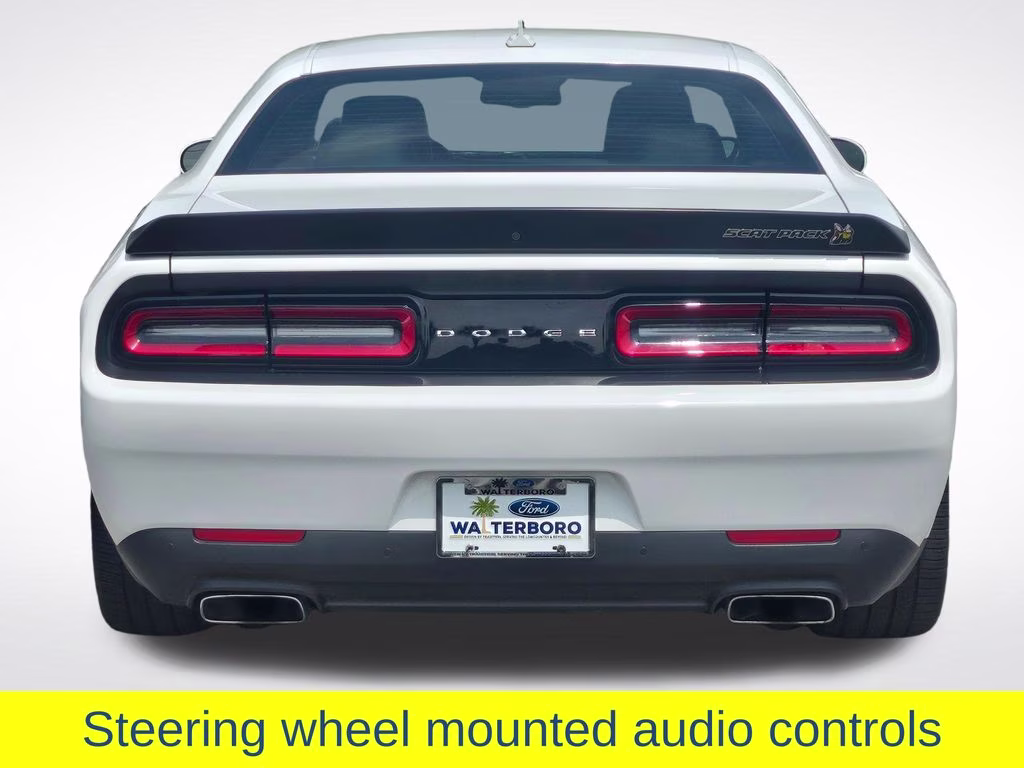 2023 White Knuckle Clearcoat Dodge Challenger R/T Scat Pack Widebody RWD Coupe