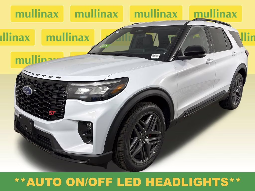 2026 Space White Metallic Ford Explorer ST RWD SUV