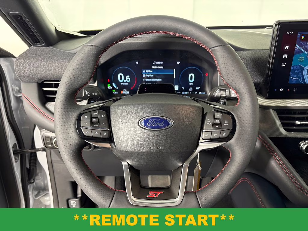 2026 Space White Metallic Ford Explorer ST RWD SUV