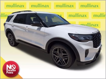 2026 White Metallic Ford Explorer ST RWD SUV
