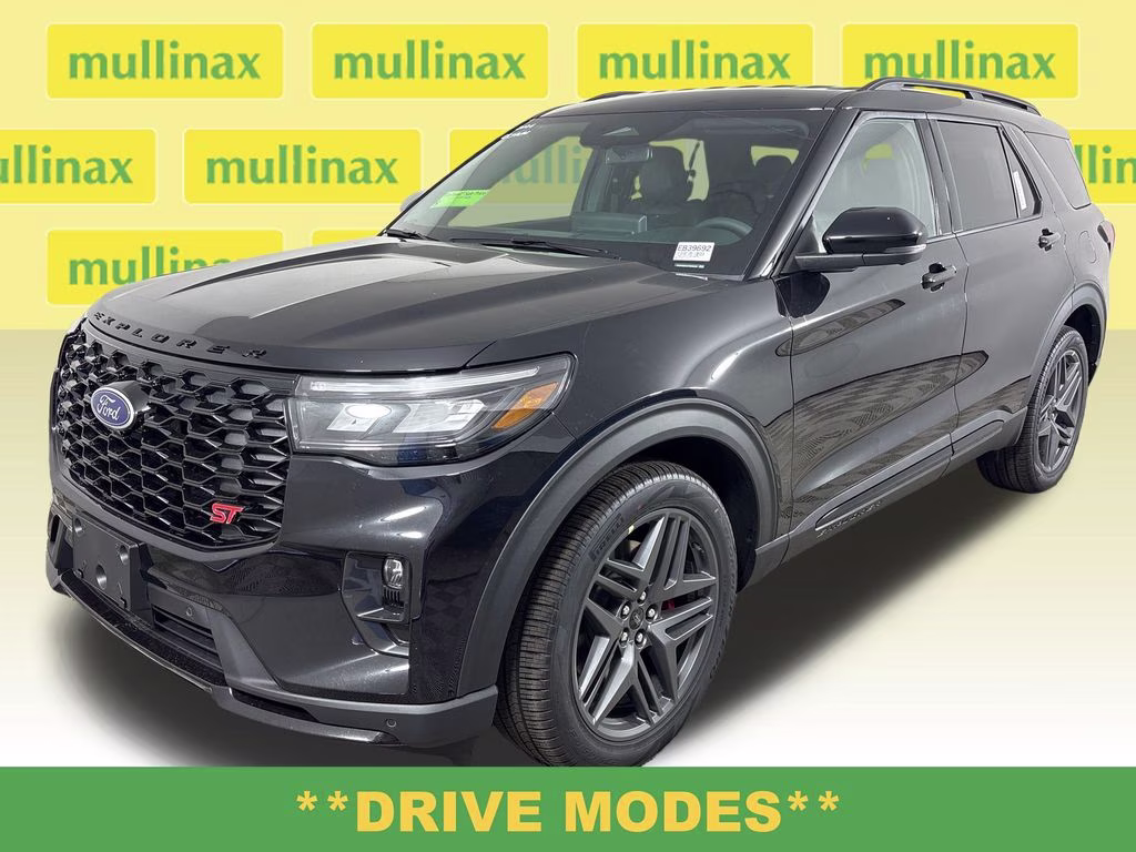 2026 Agate Black Metallic Ford Explorer ST 4X4 SUV