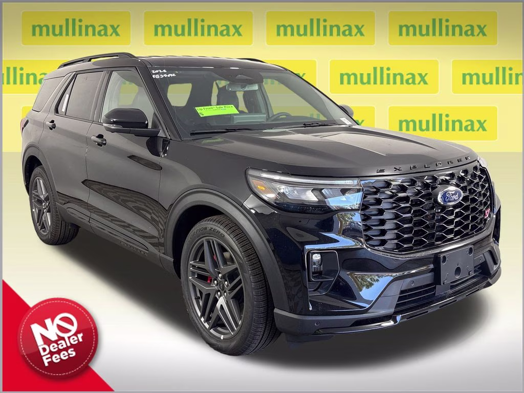 2026 Agate Black Metallic Ford Explorer ST 4X4 SUV