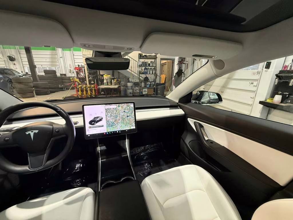 2018 Black Tesla Model 3 Long Range AWD Sedan