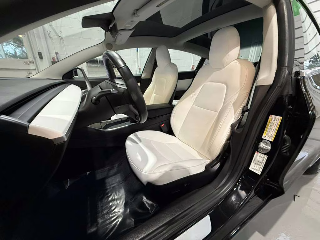 2018 Black Tesla Model 3 Long Range AWD Sedan