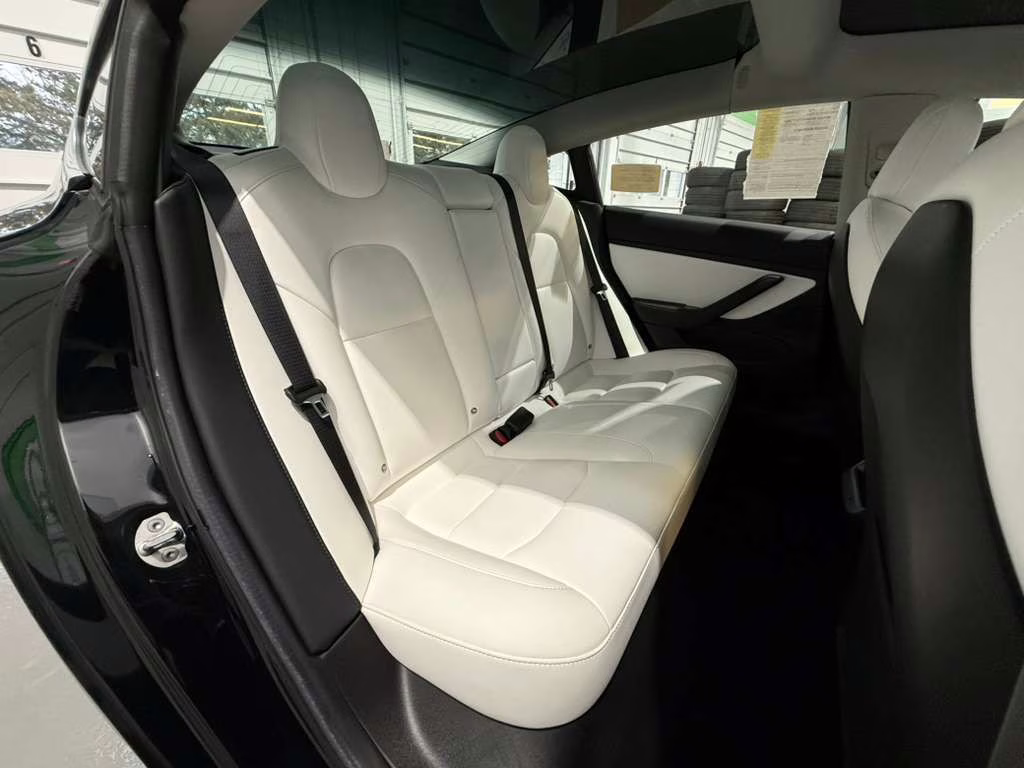 2018 Black Tesla Model 3 Long Range AWD Sedan