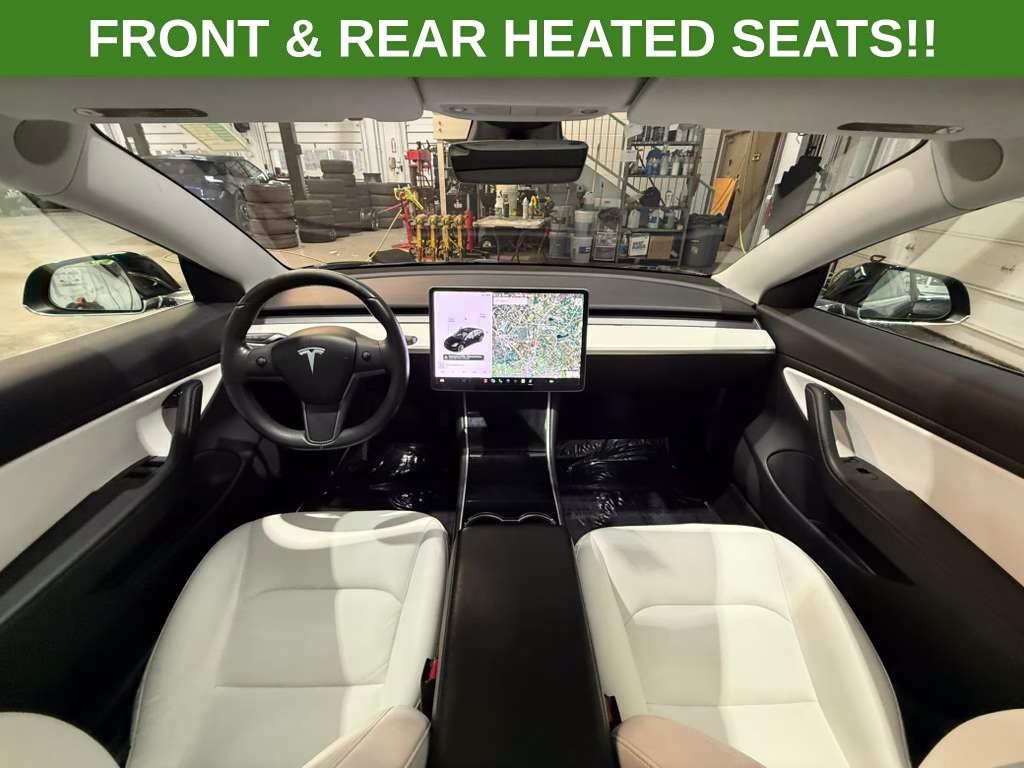 2018 Black Tesla Model 3 Long Range AWD Sedan